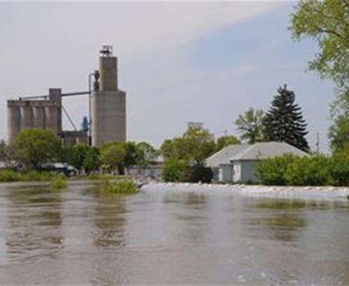 Flooding in Minot, North Dakota