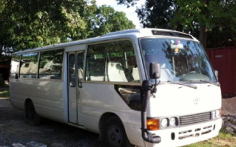 Russian Bus for Cuba