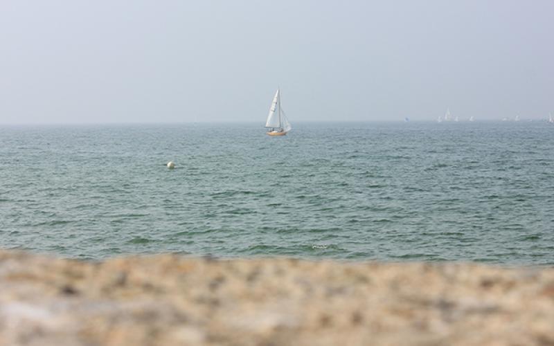 Beach Sailboat
