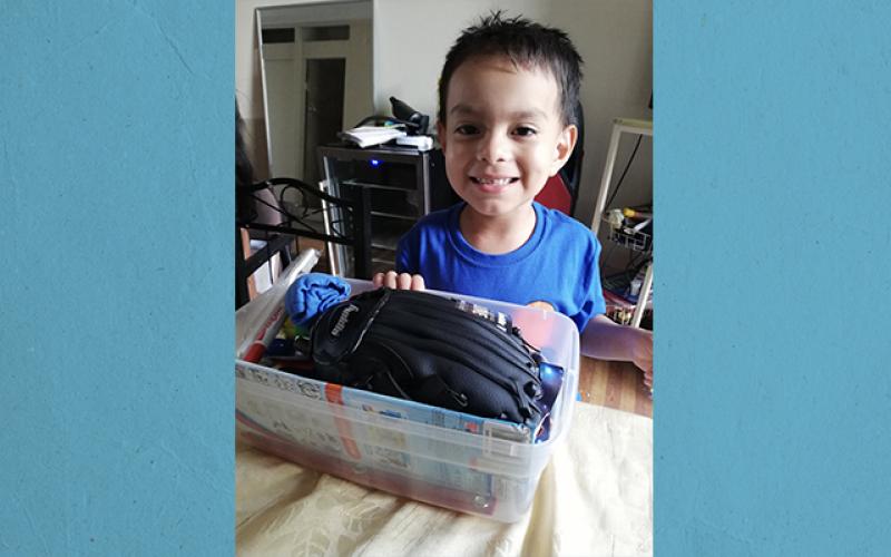 Behind the White Door