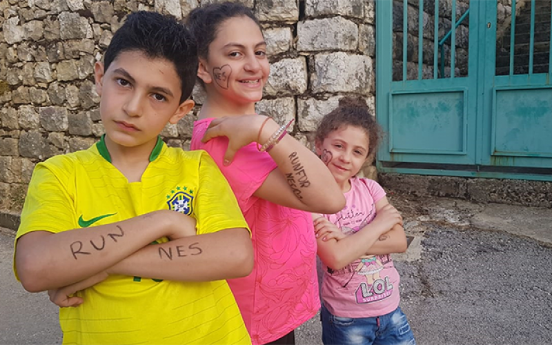 NES students joggathon