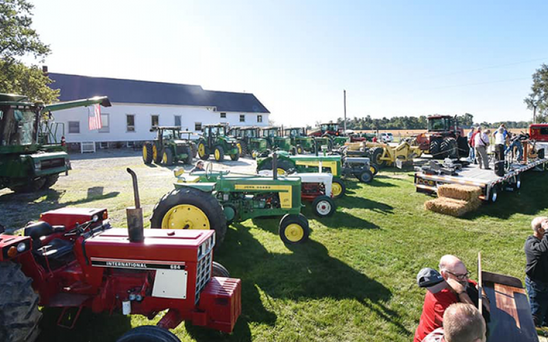 Drive your tractor to church