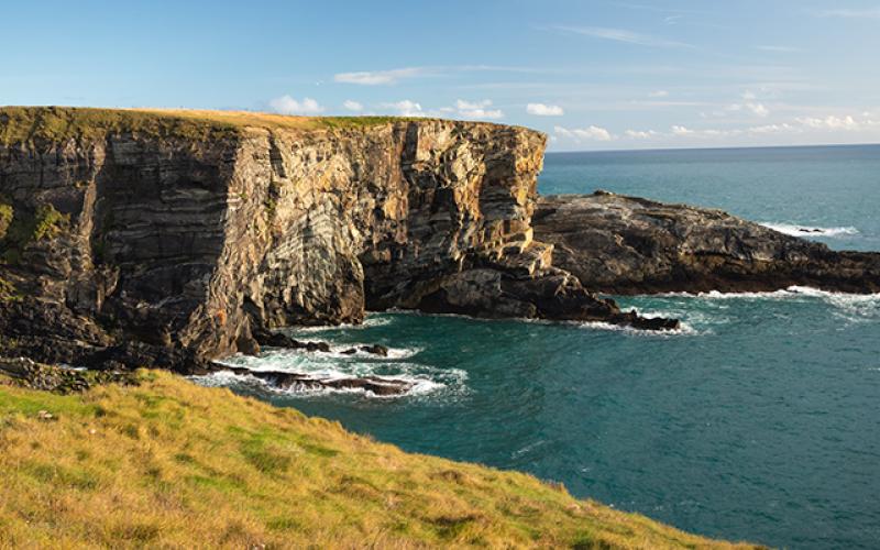 Cliff with Ocean 