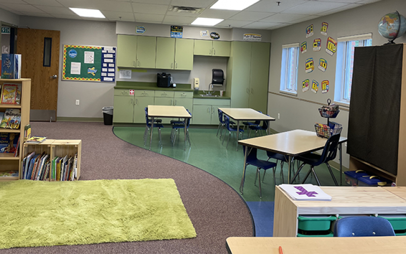 Classroom of Shawnee Nazarene Academy
