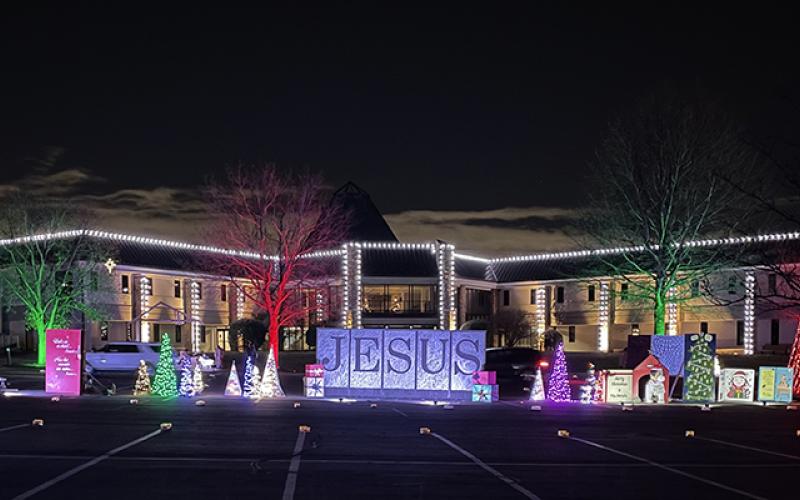Central Church of the Nazarene Light Display