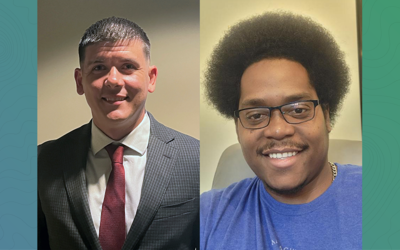 Levi Millington and Jonathan Smalls