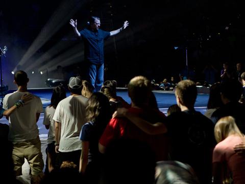 NYC 2011 David Graves altar call