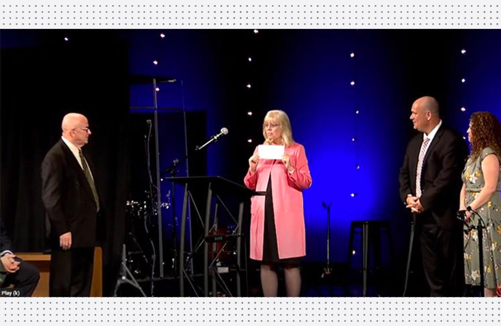 Surprise WEF Donation