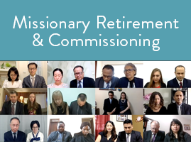 Missionary Retirement Commissioning 2021