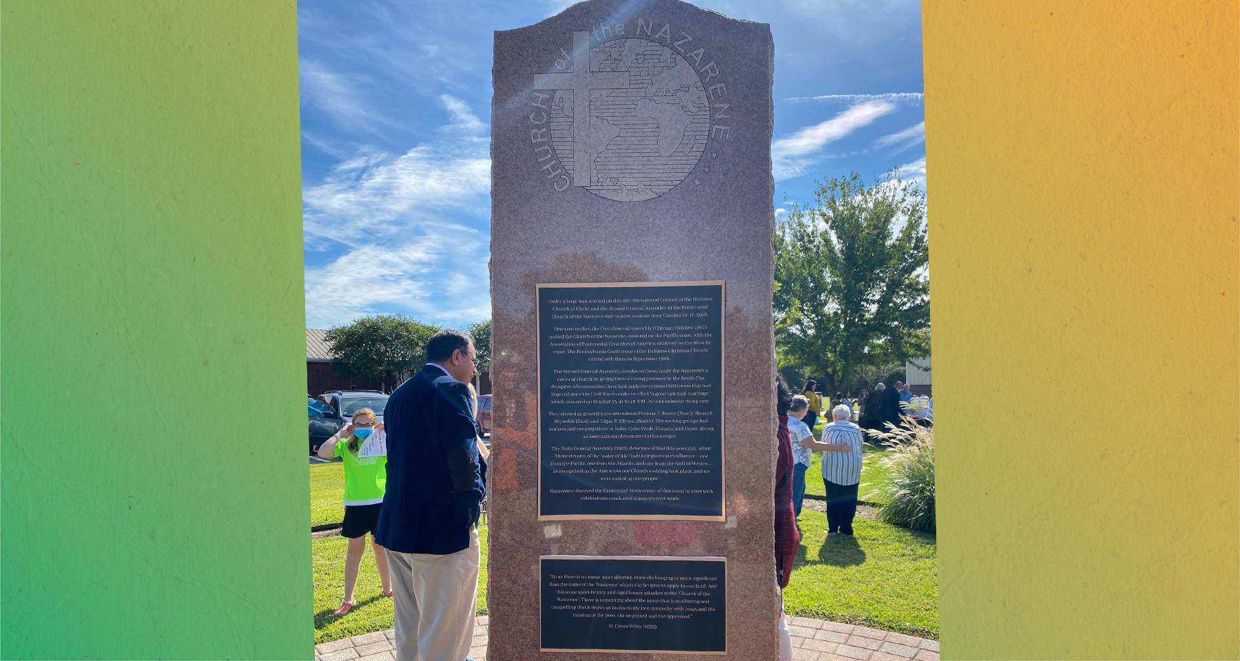 Not crooked monument version